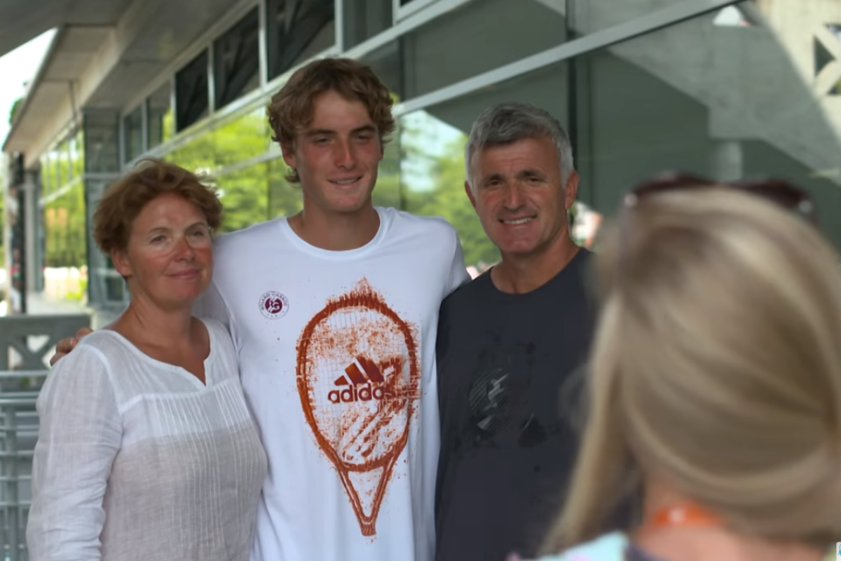 Η Οικογένεια Τσιτσιπά σε συνέντευξη στο Roland Garros