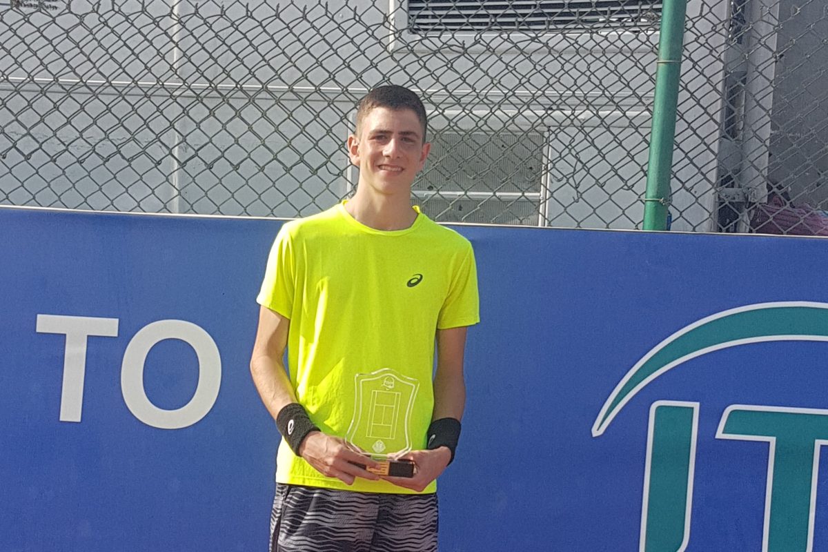 Πρωταθλητής ο Αριστοτέλης στο ITF Junior της Αιγύπτου !!!