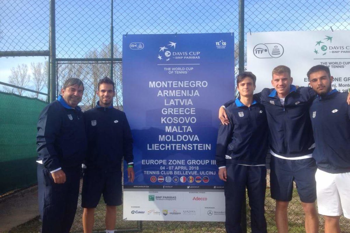 Νίκη της Ελλάδας επι της Λετονίας στο Davis Cup