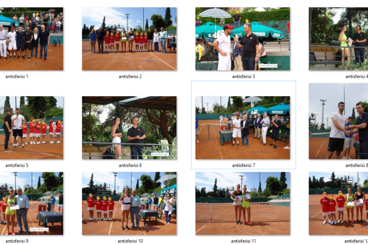 Φωτογραφίες του Πανελλήνιου Πρωταθλήματος Αντισφαίρισης 2018