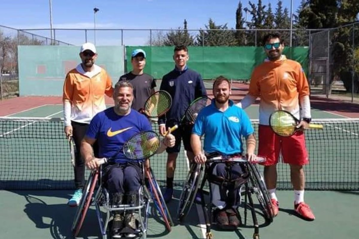 Ολοκληρώθηκε στη Λάρισα το 2ο wheelchair tennis camp