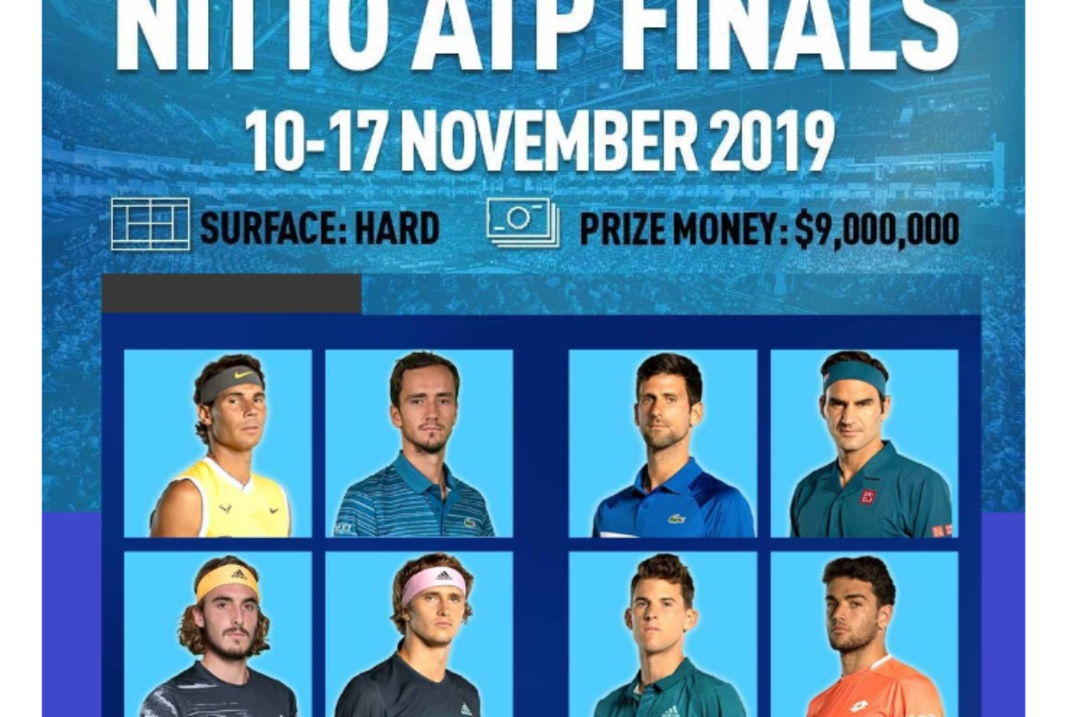 Αποτελέσματα και πρόγραμμα του 2019 Nitto ATP Finals