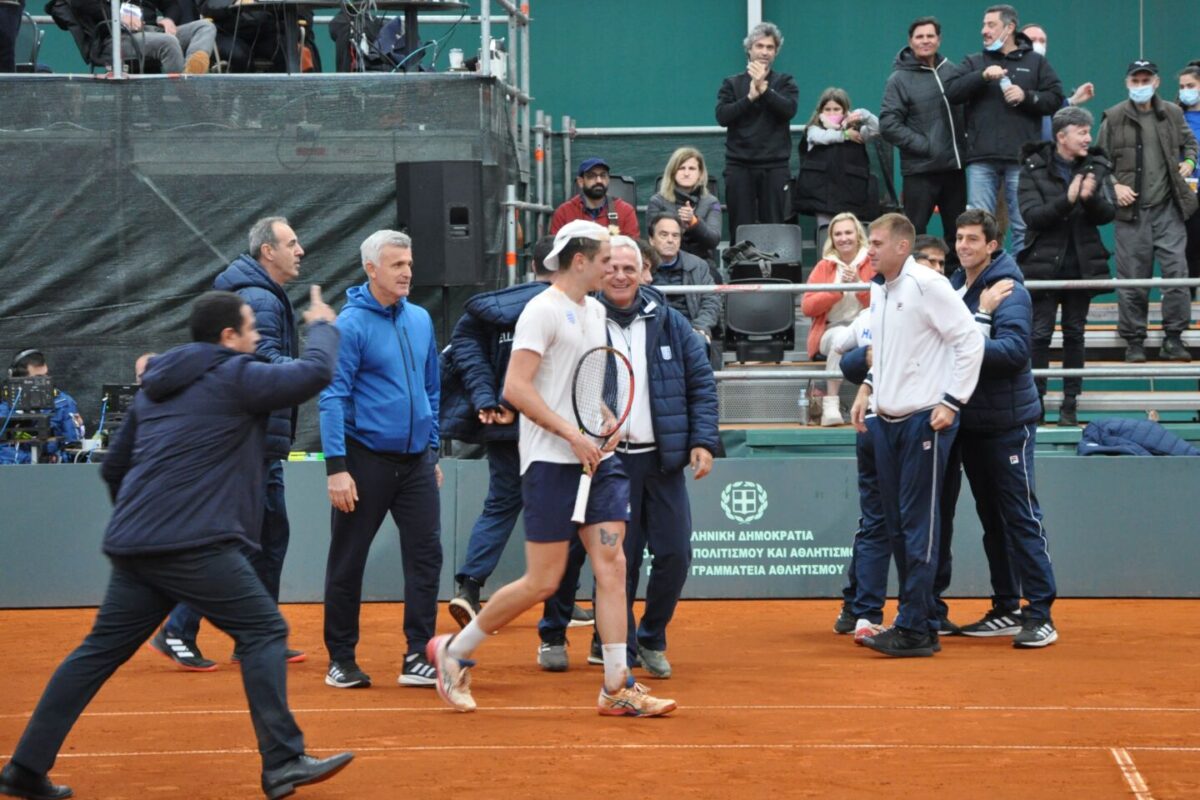 3-2 η Ελλάδα τη Τζαμάικα στο Davis Cup