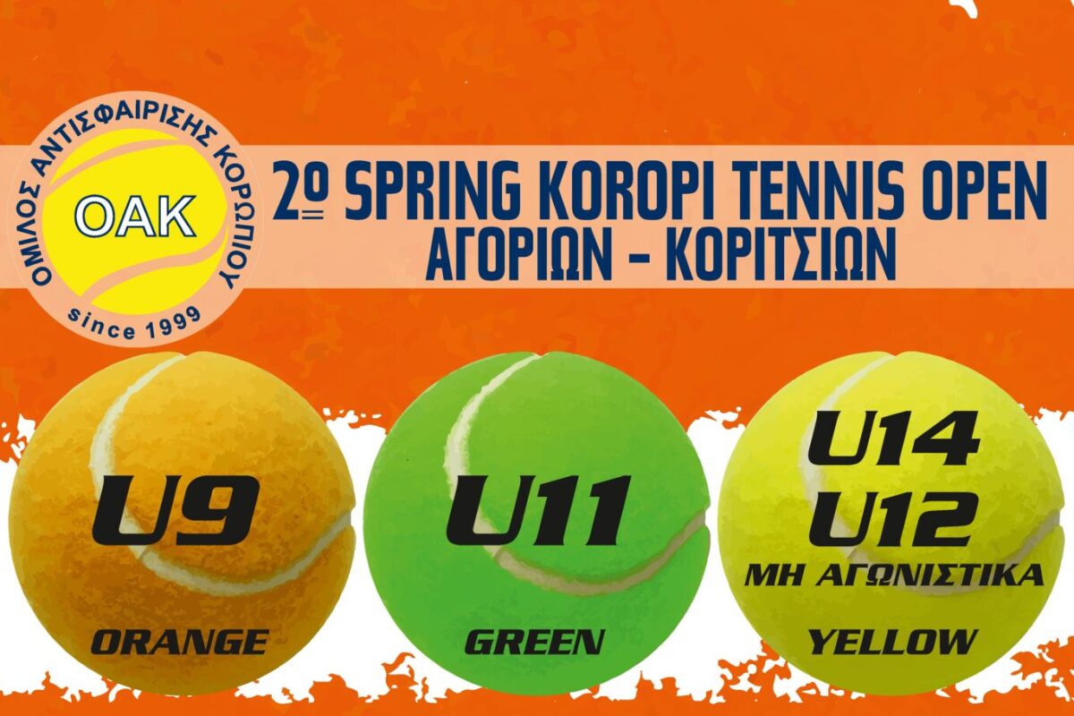 2o Spring Koropi Tennis Open 2023