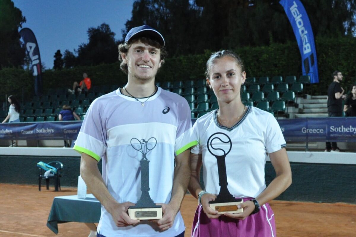 Ξυλάς και Μτσεντλίτζε Πρωταθλητές Ελλάδας στο tennis