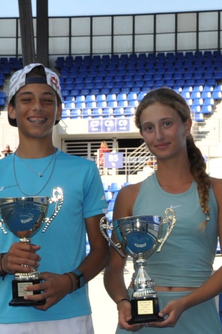 Παγώνης και Βολονάκη κατέκτησαν τον πρώτο ITF τίτλο τους