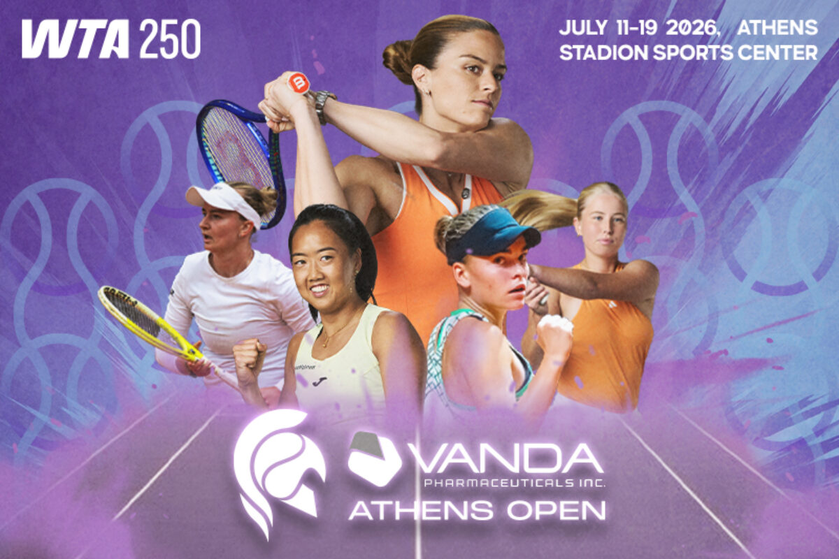 Vanda Pharmaceuticals Athens Open WTA 250. Αύριο η κλήρωση.